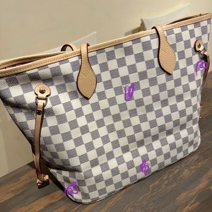 Checkered Tote Neverfull MED